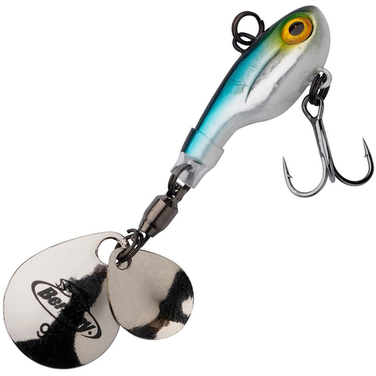 Berkley Pulse Spintail 14 g Blue Silver Glitter