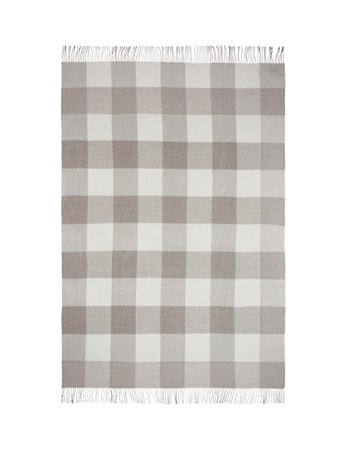 Whisper Pläd Baby Alpacka Ull Beige/Vit