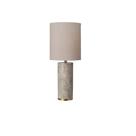 Ella Lampa 63x25 cm Marmor/ Beige