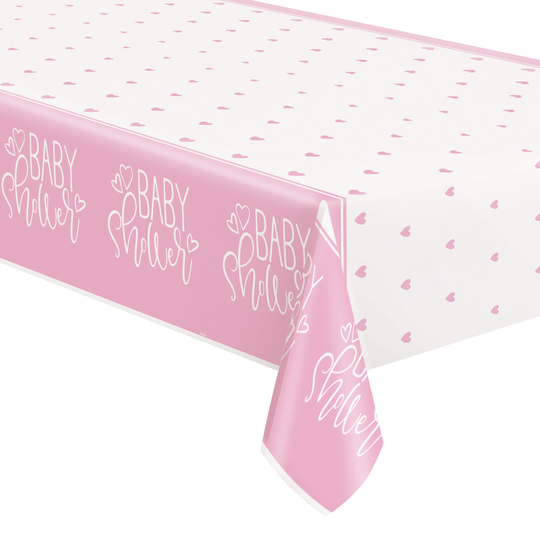Plastduk Baby Shower Rosa