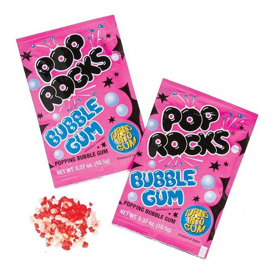 Pop Rocks Bubble Gum - 1-pack