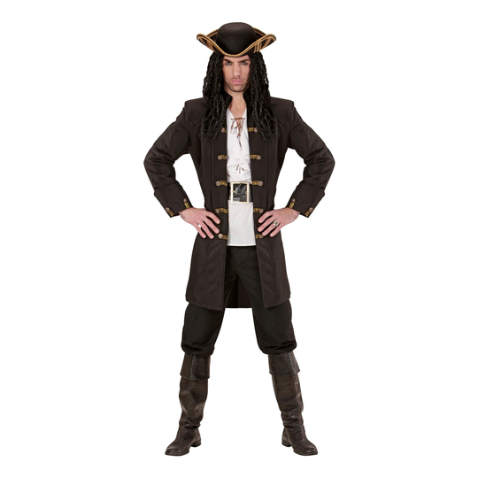 Piratkapten Brun Kappa - XX-Large