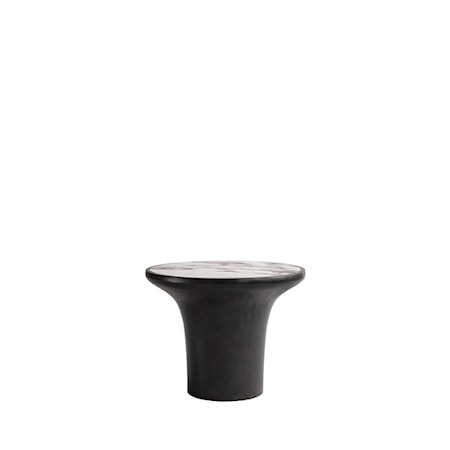 Trumpet Bord Lågt 35 cm Calacatta