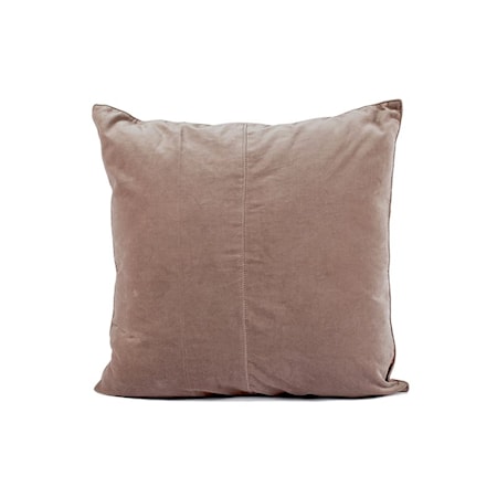 Sammet Kuddfodral 50x50cm Dusty Pink