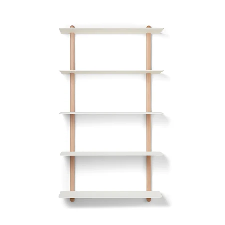 Nivo Hylla Stor E 66,5x118 cm Ljus Ek/Vit