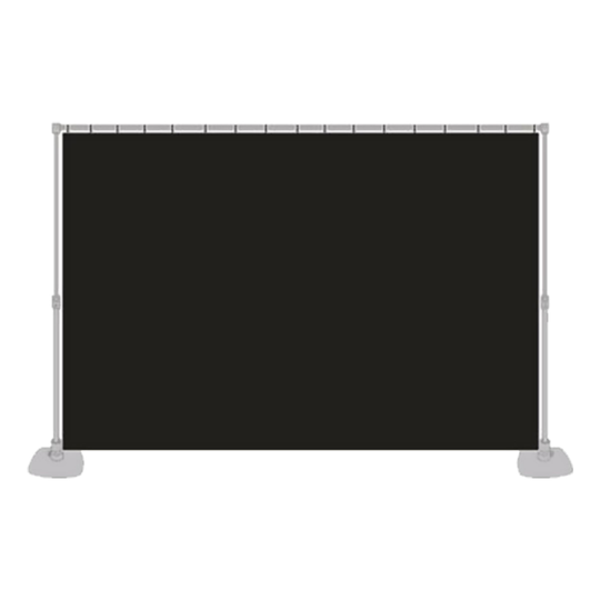 Stage Effects Svart Backdrop