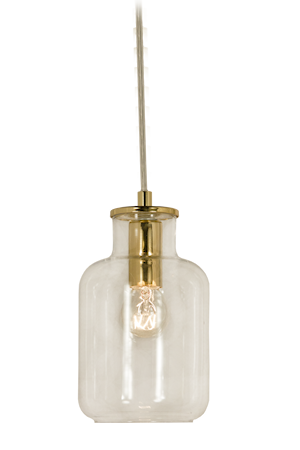 Speceri Taklampa Klar/Mässing IP20