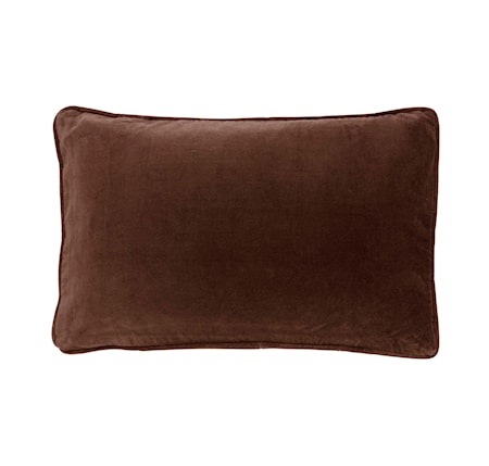 Velvet Kuddfodral 33x50 cm Choklad