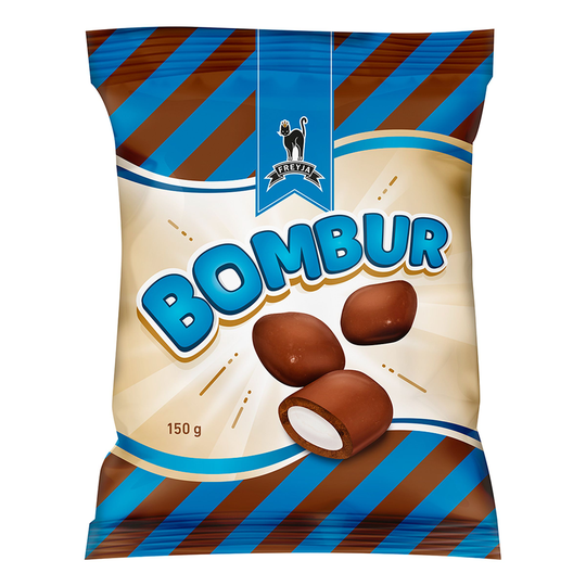 Freya Bombur Isländsk Choklad - 150 gram