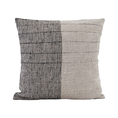 Kuddfodral Dived Svart/Off-White 50x50 cm