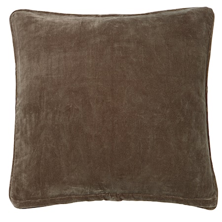 Velvet Kuddfodral 50x50 cm Valnöt