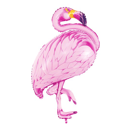 Folieballong Flamingo Rosa
