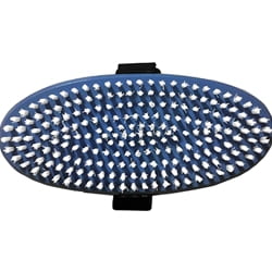 Skistart Handborste Oval White Nylon Hård Stor Alpint