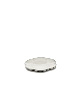 Inku Assiett Ø13,9 cm Ribbed Vit