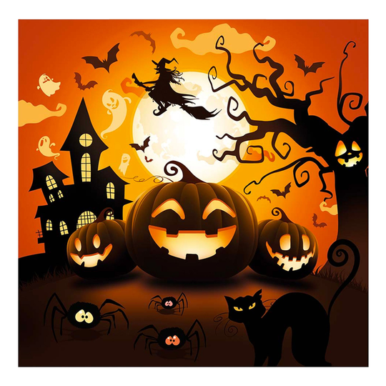 Servetter Halloweenpumpa - 20-pack