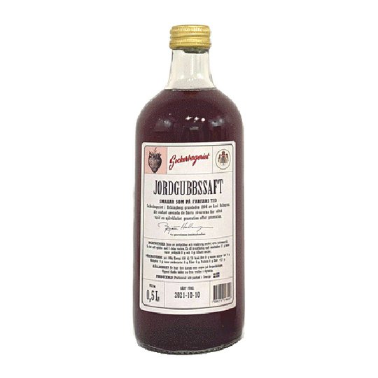 Sockerbageriets Jordgubbssaft - 500 ml