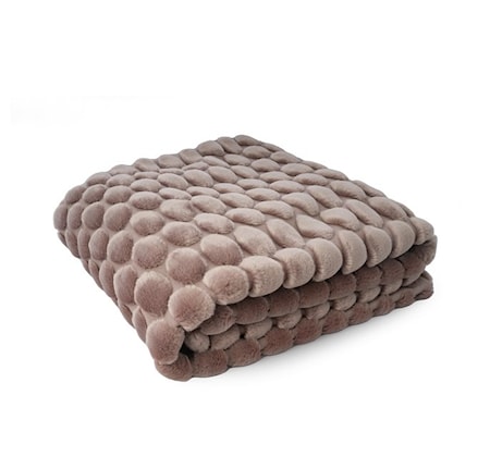 Egg Pläd 130x170cm Dusty Pink
