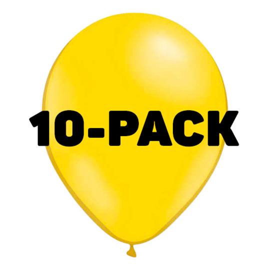 Ballonger Gula - 10-pack