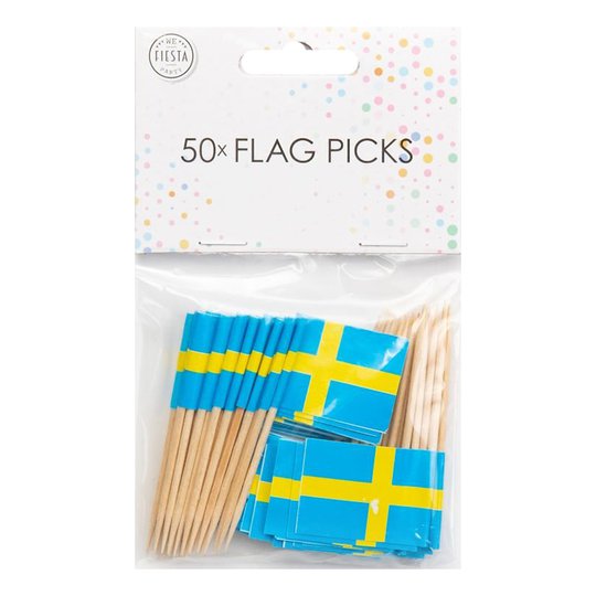 Partypicks Sverige - 50-pack