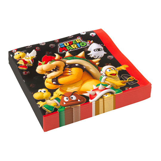 Servetter Super Mario - 20-pack