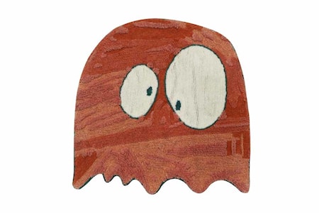 Woolable Ghosty Matta Tvättbar 100x100 Korall
