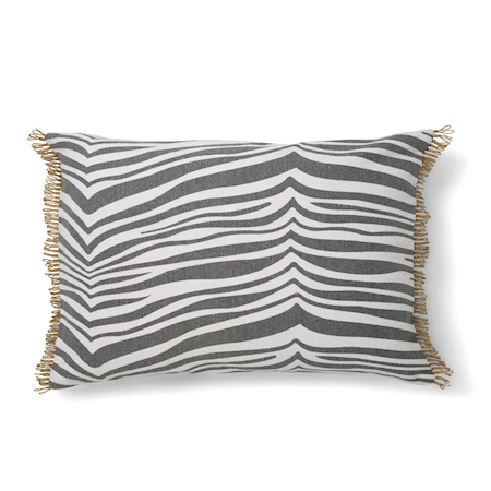 Zebra Kudde Titanium 40x60 cm