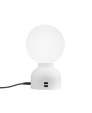 Pluggie Bordslampa Vit