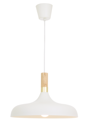 Sense Taklampa 34Cm Vit/Trä IP20