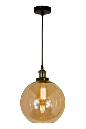 Beatrice Taklampa Antik/Amber IP20