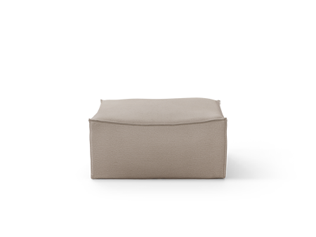 Catena Soffmodul Pouf Sq S500 Bomull/Linne Natur