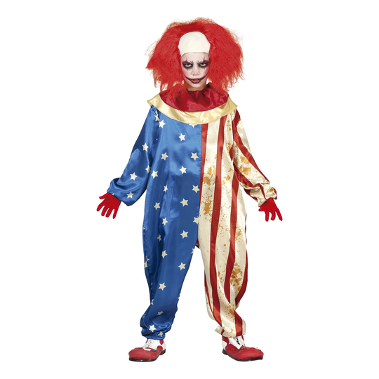 Mördarclown Barn Maskeraddräkt - Small