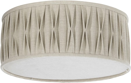 Plafond Plissé Stygn Natur 45cm