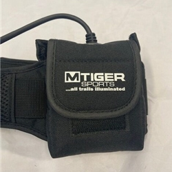 M Tiger Sports Batteribelt/ Waistbag (for 2- Och 4-Cell-Battery)