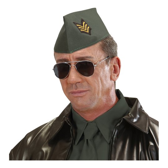 Militärhatt Grön - One size