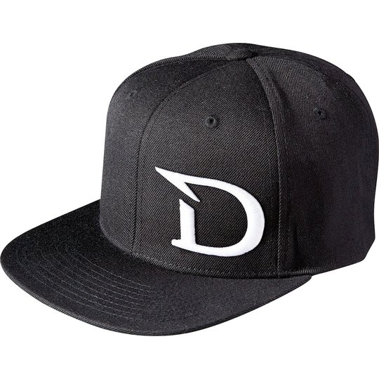 Dragon Snap Back D-logga svart keps