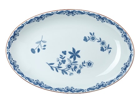 Ostindia Ovalt serveringsfat 33x22 cm