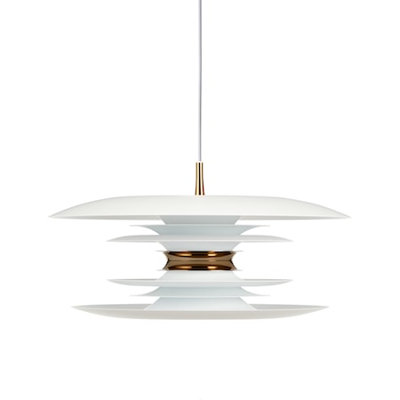 Diablo Pendel Vit/Mässing 50 cm