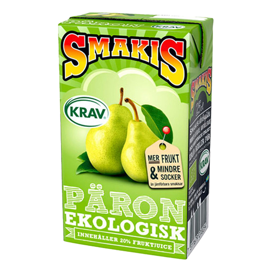 Smakis Päron Ekologisk - 25 cl