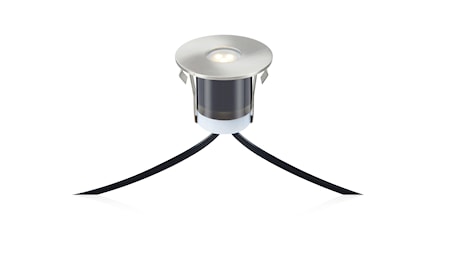 Garden24 Decklampa 3-set 0,8W Stål