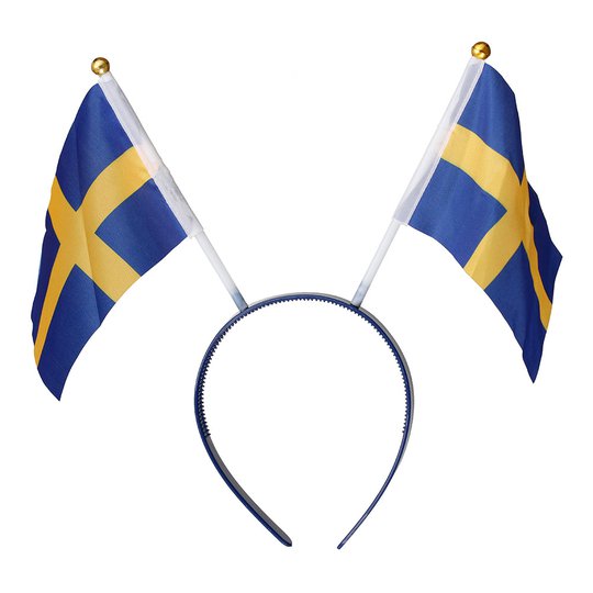 Diadem med Svenska Flaggan