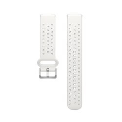 Polar Wristband 20Mm Silicone White/Turquoise S-L