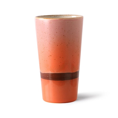 70s ceramics Latte mugg Mars