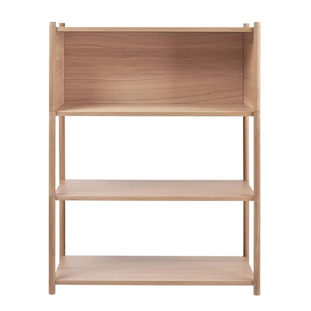 Sceene Bokhylla B 119x93x39 cm Ek Ljus