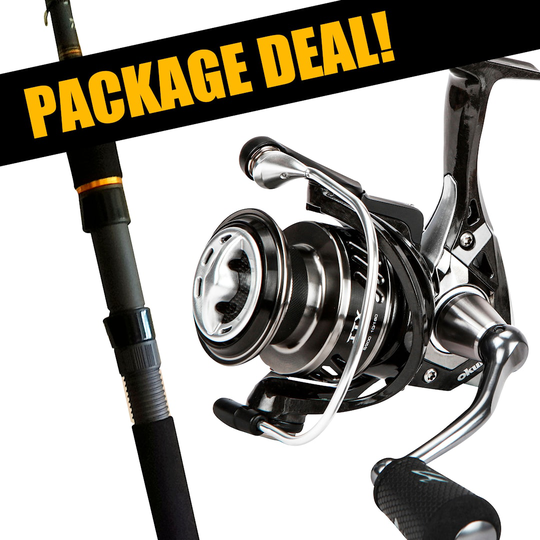 Okuma ITX + Daiwa Aird haspleset