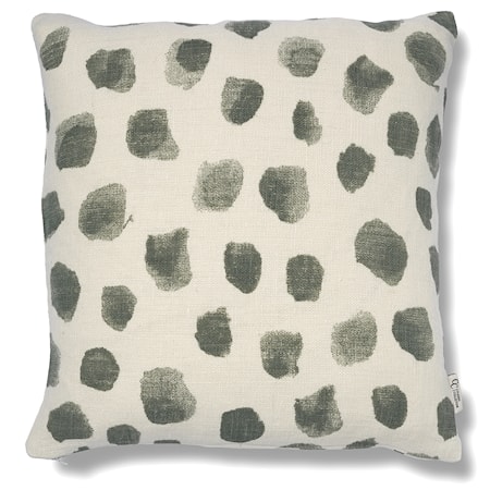 Dotty Kuddfodral 50x50 Vit/Thyme