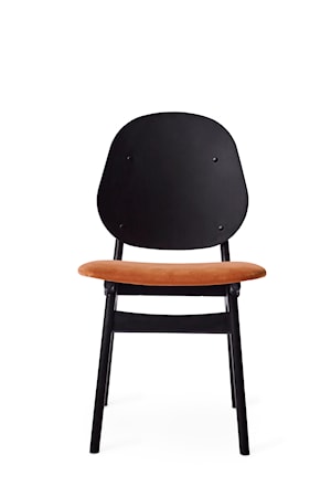Noble Stol Rusty Rose Svartlackad Bok