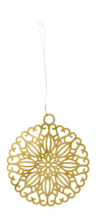 GOLLIE ornament, S col. gold