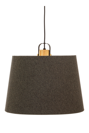 Geilo Taklampa 45Cm Grå/Svart/Trä IP20