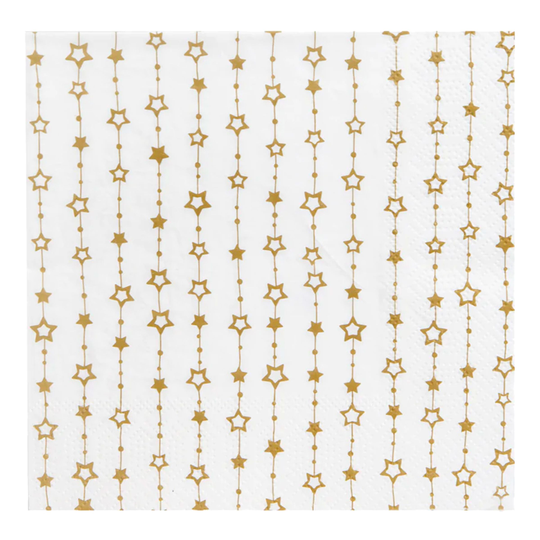 Servetter Gold Star - 20-pack