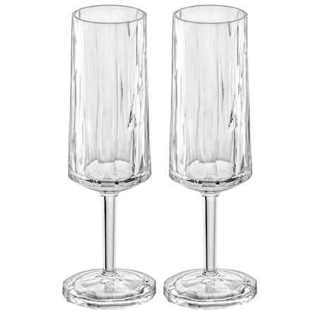 Club No. 14 Champagneglas 10 cl 2-pack Crystal Clear